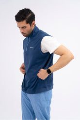 CHALECO NAVY GOLF SLEEVE-LESS